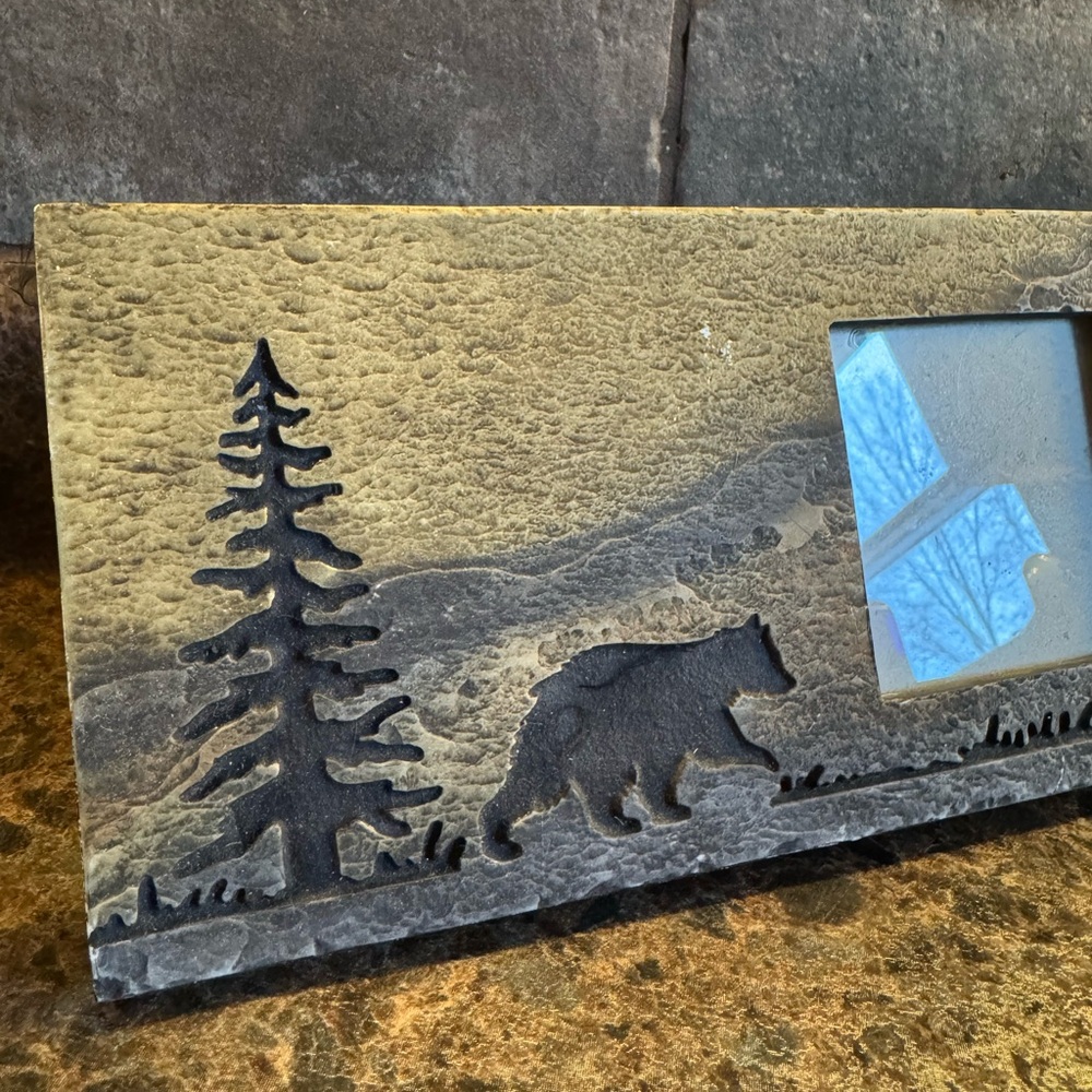Rustic Bear and Tree Photo Frame - Picture 6 of 7